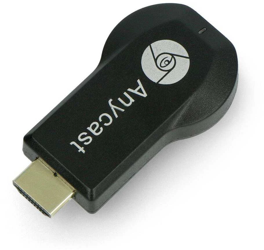AnyCast M2 Plus srautinio perdavimo įrenginio viršus