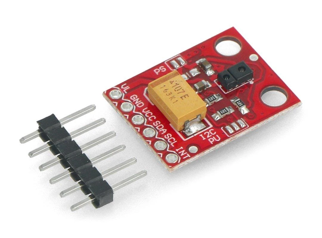 Oem APDS-9960 - atstumo ir šviesos intensyvumo jutiklis I2C 3.3V