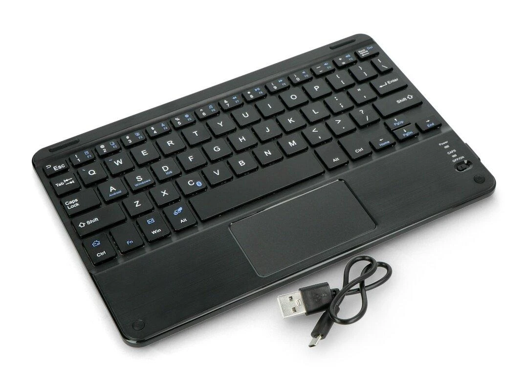 Oem Belaidė Bluetooth 3.0 klaviatūra - juoda - 10 colių