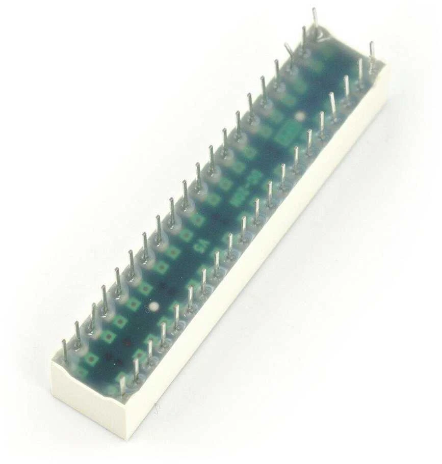 Oem DC-20 / 20GWA liniuotės LED ekranas - 20 segmentų - žalia
