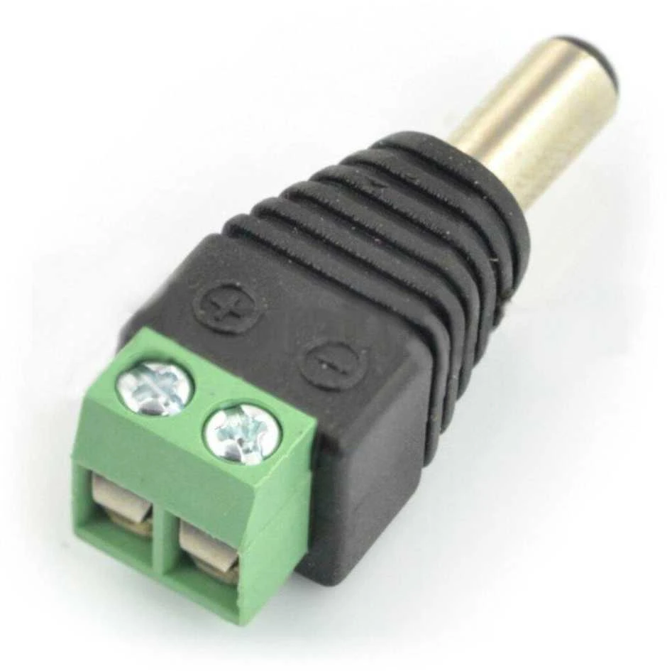 DC kištukas 5.5x2.1mm su varžtine jungtimi