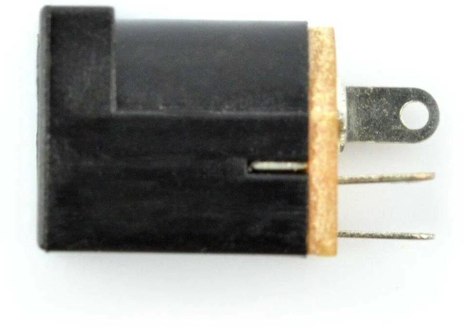 DC maitinimo lizdas 5.5x2.1mm su metaliniais kontaktais