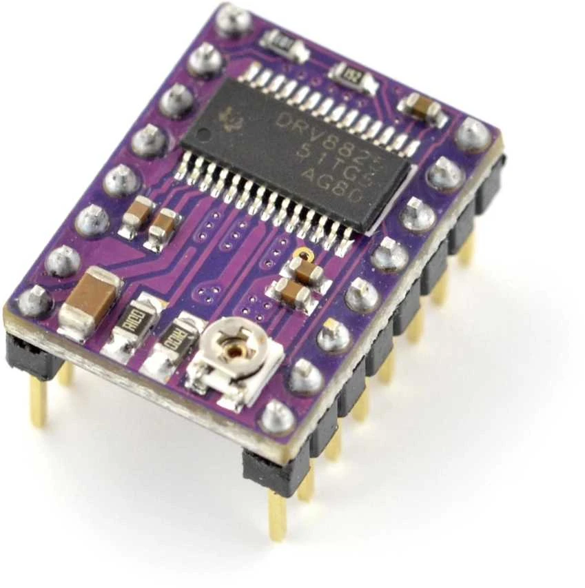 DRV8825 valdiklis su potencimetru