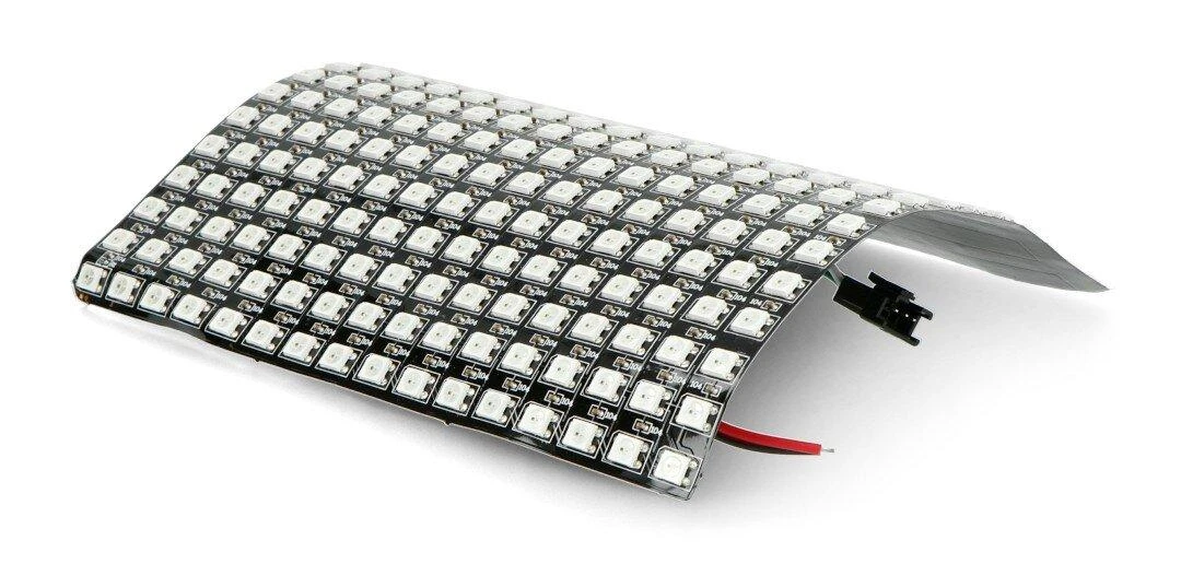 Oem Elastinė matrica 16x16 - 256 LED RGB - WS2812B individualiai adresuoti