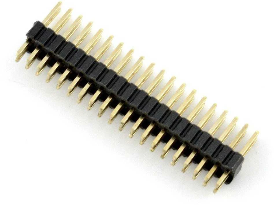 Goldpin 2x20 kontaktų jungtis 1.27mm žingsniu