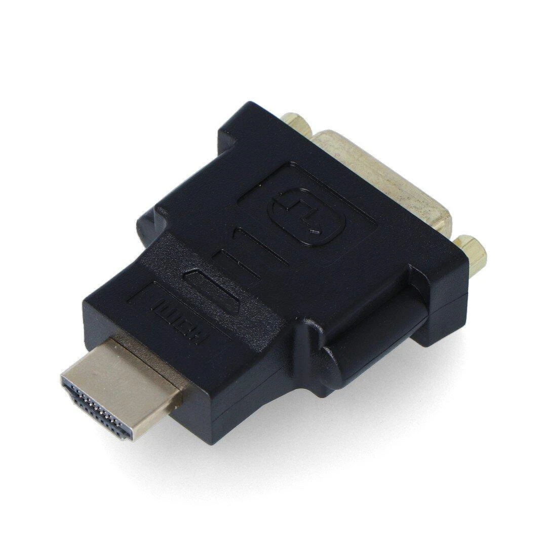 HDMI į DVI-I adapteris, kampinis vaizdas