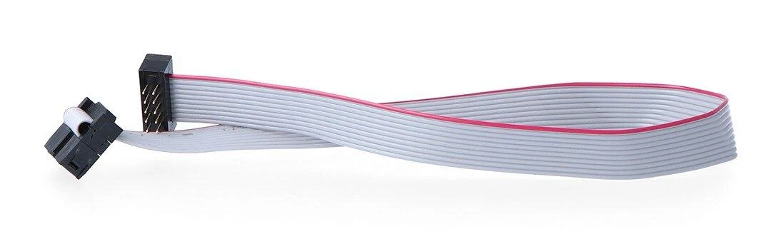 IDC 10 kontaktų laidas - juostinis kabelis 30cm