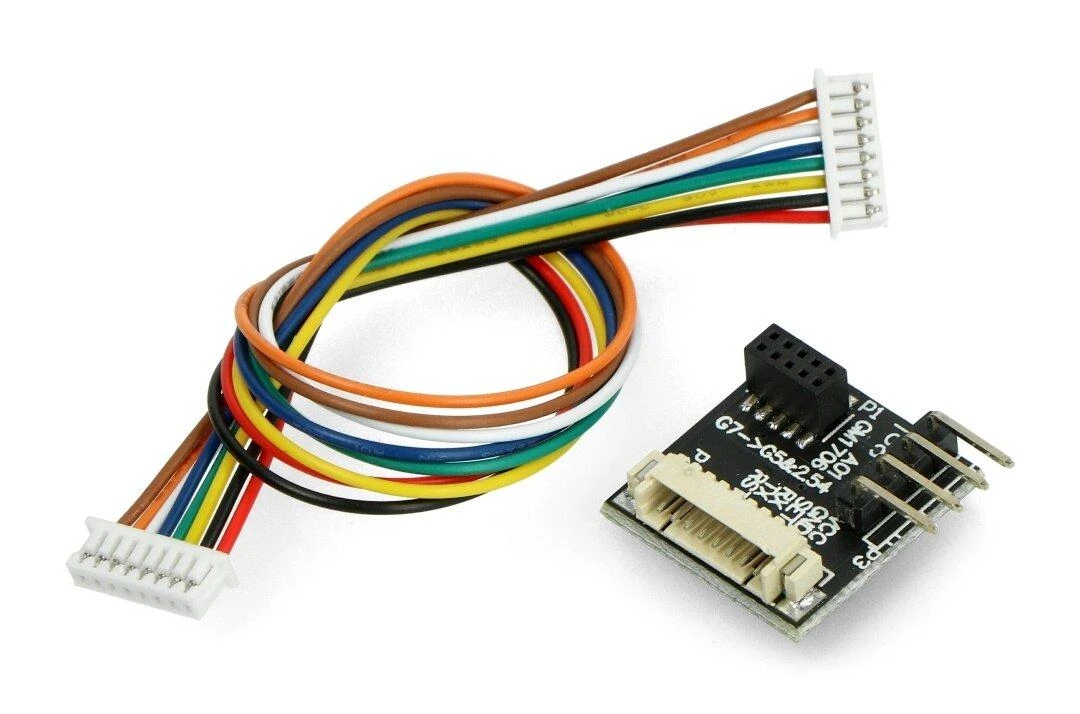 PMS7003 jutiklio adapterio laidas ir valdymo plokštė