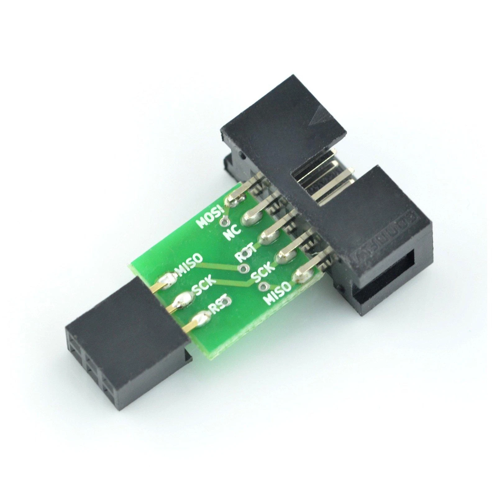 Kanda ISP adapterio modulis su 6 ir 10 kontaktų jungtimis
