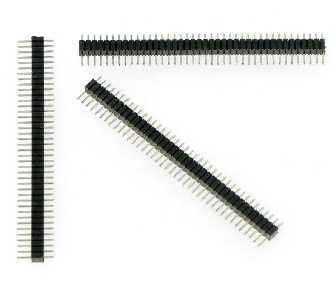 Goldpin kištukas 1x40 kontaktų, 1.27mm žingsnis