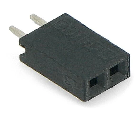 1x2 kontaktų karpomas lizdas – 2.54mm žingsnis