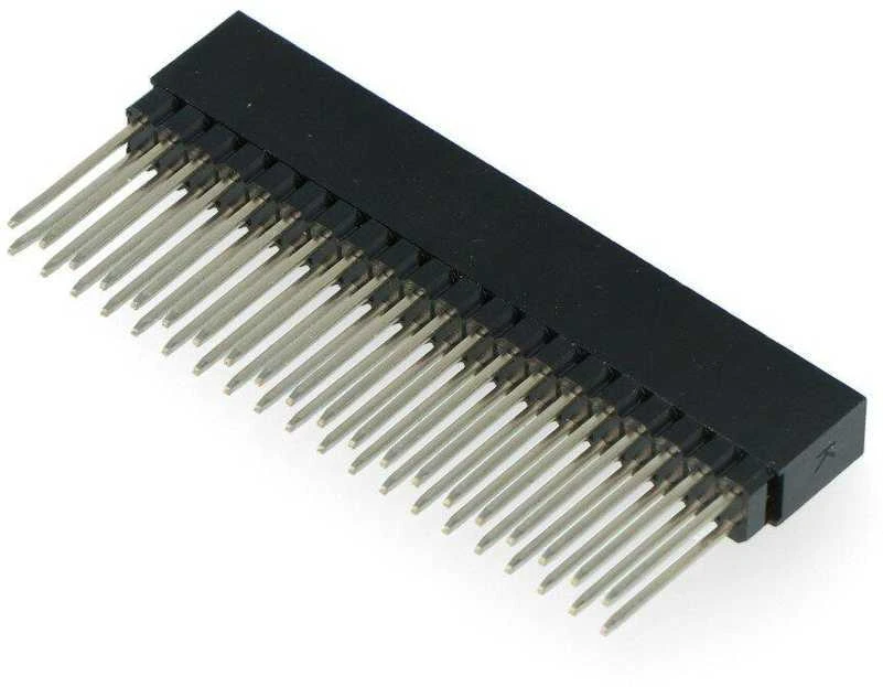 GPIO karpoma jungtis 2x20 kaiščių 12mm