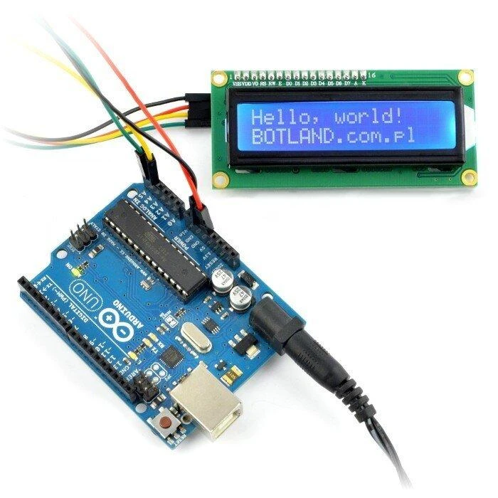 LCD ekranas su Arduino Uno valdikliu