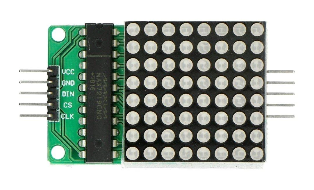 Oem LED matrica 8x8 + MAX7219 valdiklis - mažas 32x32mm