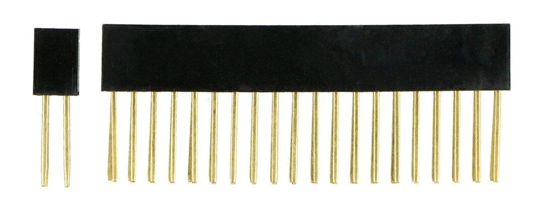 Black ir 2x20 kontaktų jungčių rinkinys Raspberry Pi plokštėms