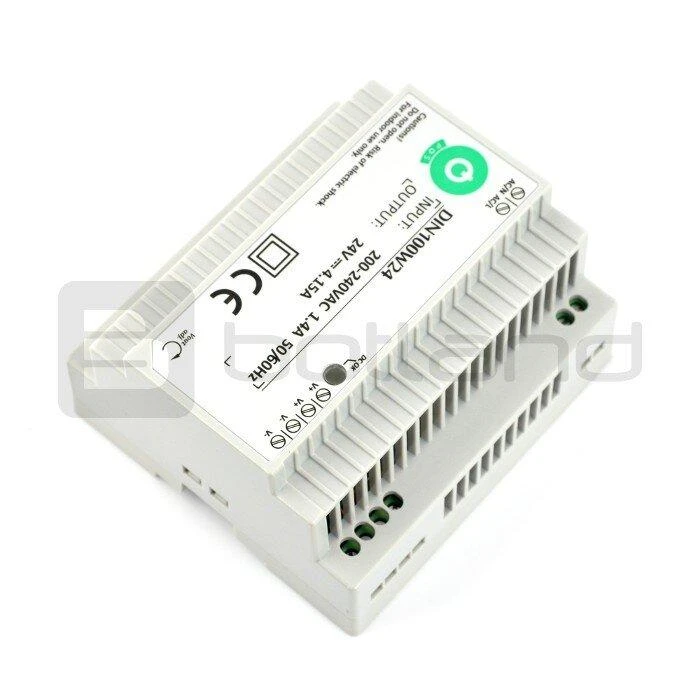 Mpl Power 100W LED Maitinimo šaltinis POS DIN100W12