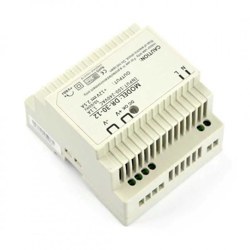 Mojeledy 30W LED Maitinimo šaltinis POS DIN30W12
