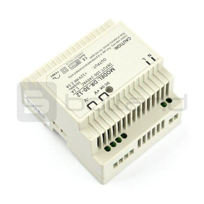 Mojeledy 30W LED Maitinimo šaltinis POS DIN30W12