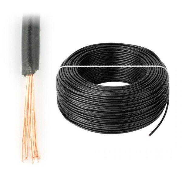 Oem Montavimo kabelis LgY 1x1.5 H07V-K - juodas - 100 m