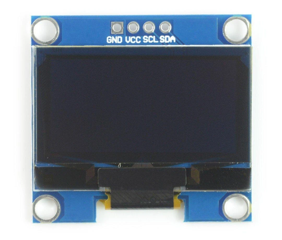 1.3 colio OLED ekranas su I2C sąsajos kontaktais