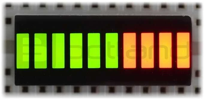 Oem OSX10201-RGG1 liniuotės LED ekranas - 10 segmentų