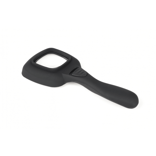 Rankinis didinamasis stiklas su LED apšvietimu 64mm 4D