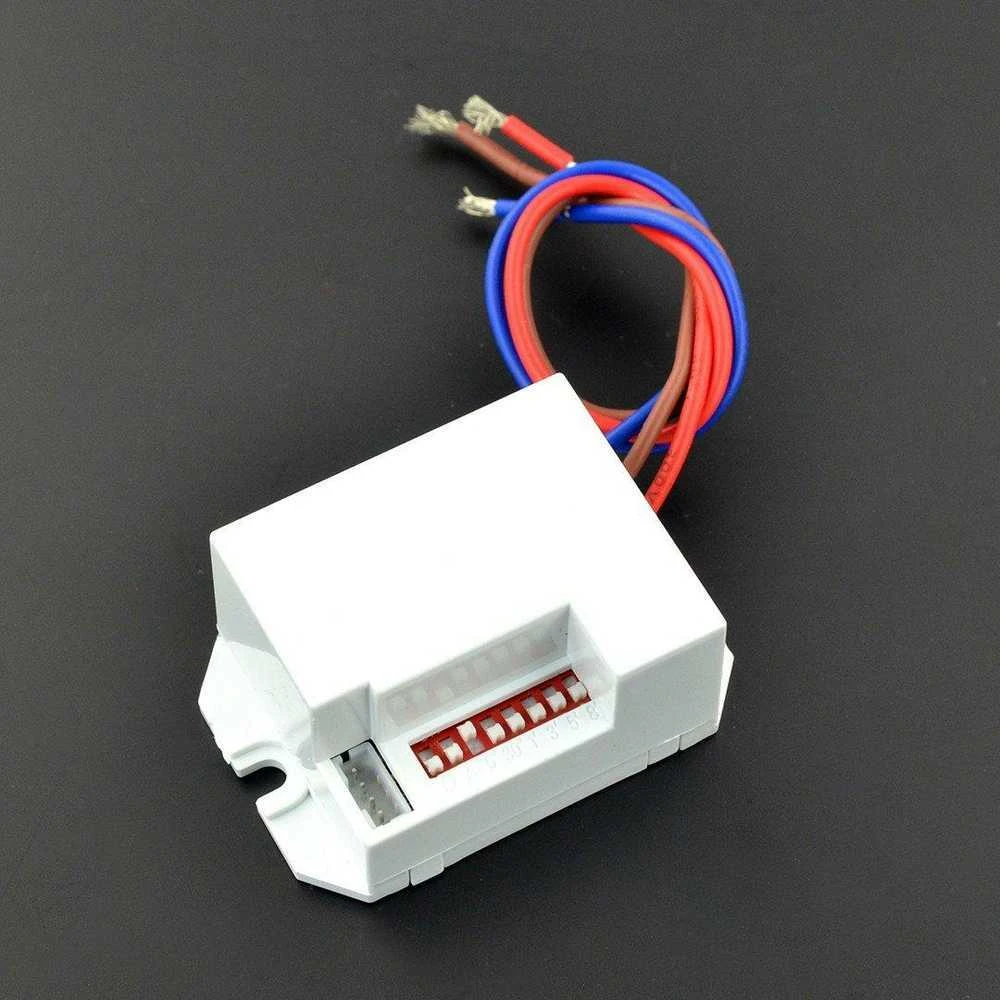 MACLEAN MCE32 Maclean MCE32 automatinis jungiklis su PIR judesio jutiklio jutiklio apsauga 800W