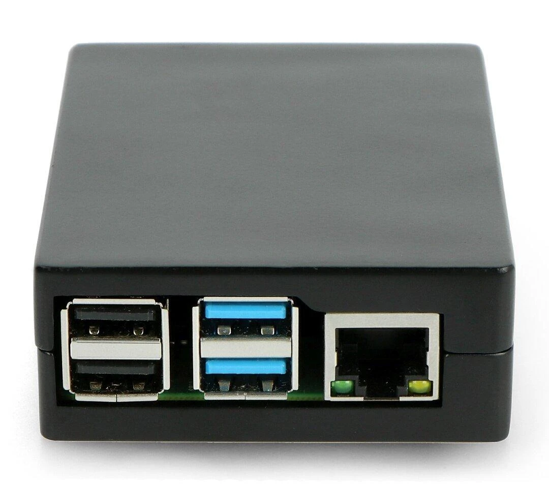 Oem Raspberry Pi 4B aliumininis dėklas - juodas