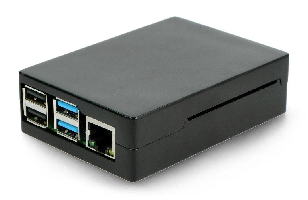 Oem Raspberry Pi 4B aliumininis dėklas - juodas