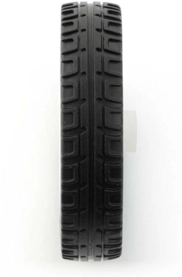 Ratas 65x15mm su protektoriumi ir balta įvore