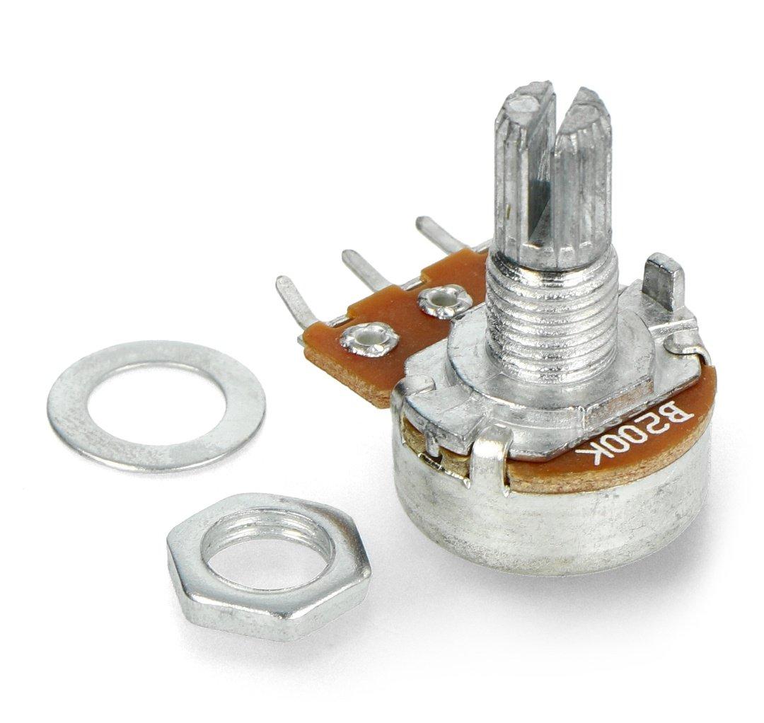 Oem Rotacinis potenciometras 200kOhm tiesinis 1/5W B200k - 5 vnt