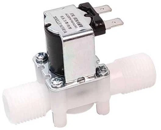 Solenoidinis vožtuvas 230V su plastikiniu 1/2 colio korpusu