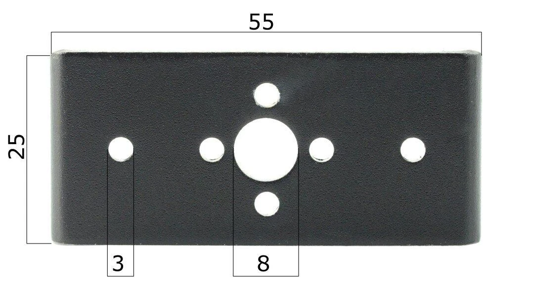 Oem Standartinis Pan/Tilt servo laikiklis
