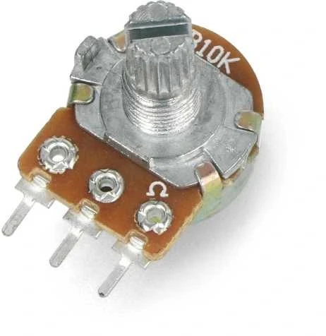 Oem Sukamasis potenciometras 10kΩ tiesinis 1/8W