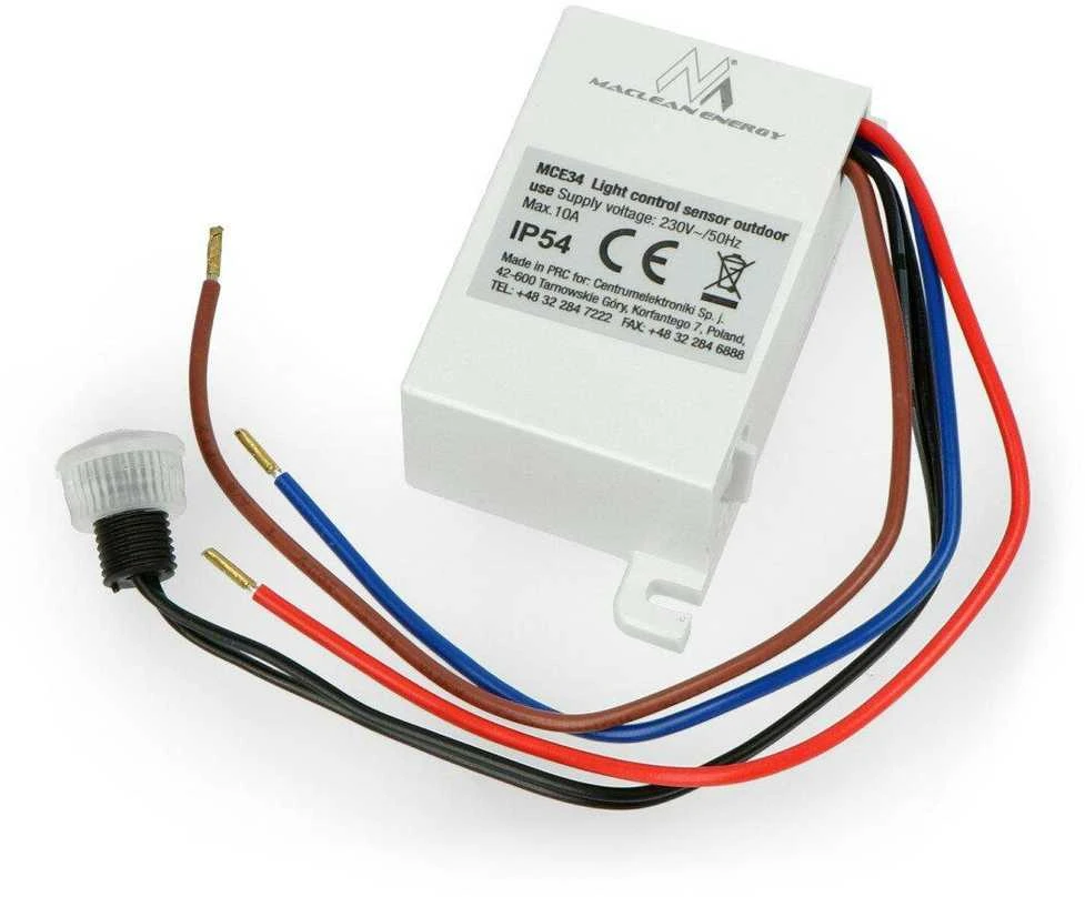 MACLEAN MCE34 Maclean MCE34 šviesos valdymo jutiklis 2300W
