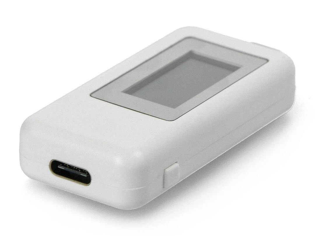 Oem USB testeris Keweisi KWS-1802C srovės ir įtampos matuoklis iš USB C prievado - baltas