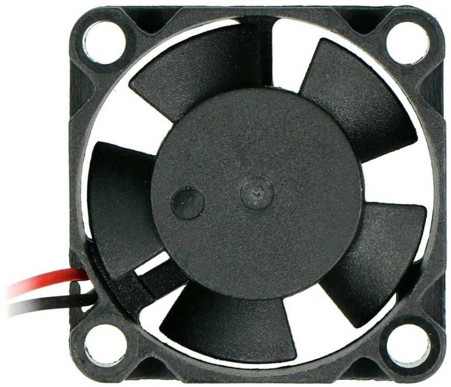 30mm mini ventiliatorius su maitinimo laidu