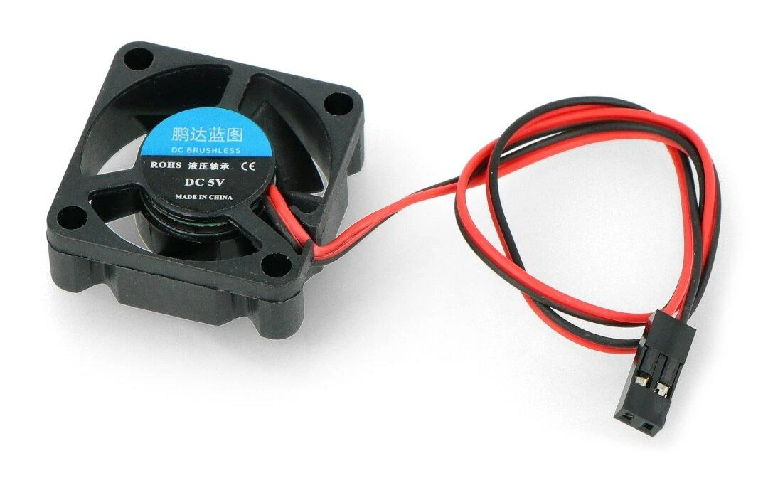 Oem Ventiliatorius 5V 30x30x10mm 2 laidų - 2 kontaktų 2.54mm jungtis