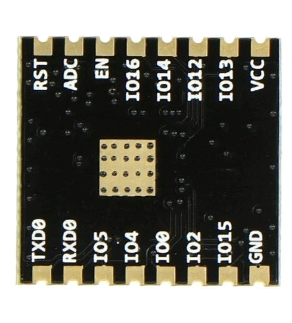 Oem WiFi modulis ESP-07S ESP8266 - 9 GPIO, ADC, u.FL jungtis
