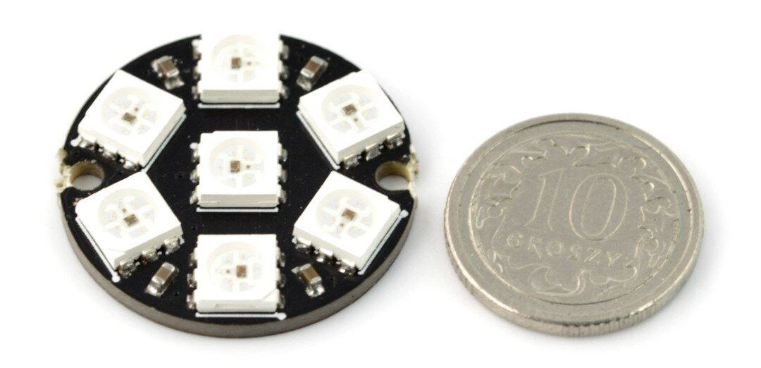 Oem Žiedinis LED RGB 7 x WS2812 5050