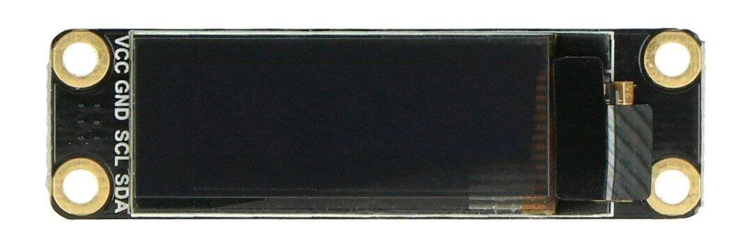 OLED ekranas 0.91 colio su I2C jungties kontaktais