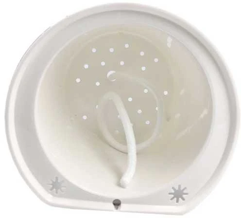 Oliz Savaime laistantis gėlių vazonas – 14.5 cm – baltas – su