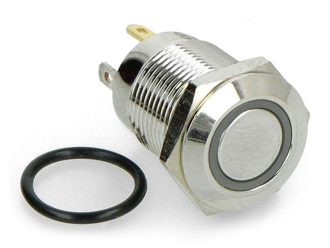 Oem ON-OFF jungiklis monostabilus - 2A/250V - plokščias - žalias
