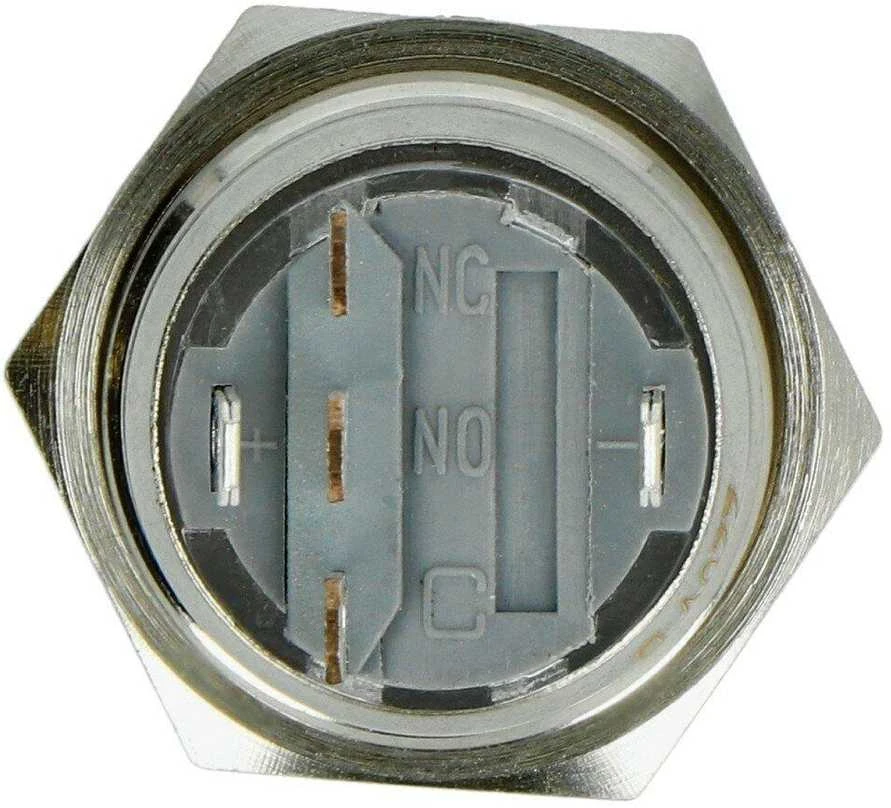 Oem ON-OFF jungiklis monostabilus - plokščias - mėlynas - 220V