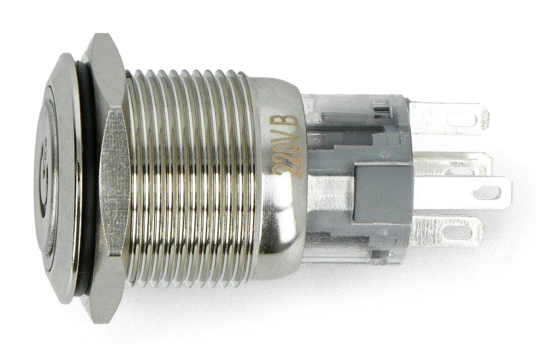 Oem ON-OFF jungiklis monostabilus - plokščias - mėlynas - 220V