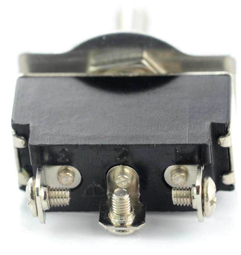 Oem ON-OFF-ON KN3 (B) -123 250V/6A perjungimo jungiklis - monostabilus