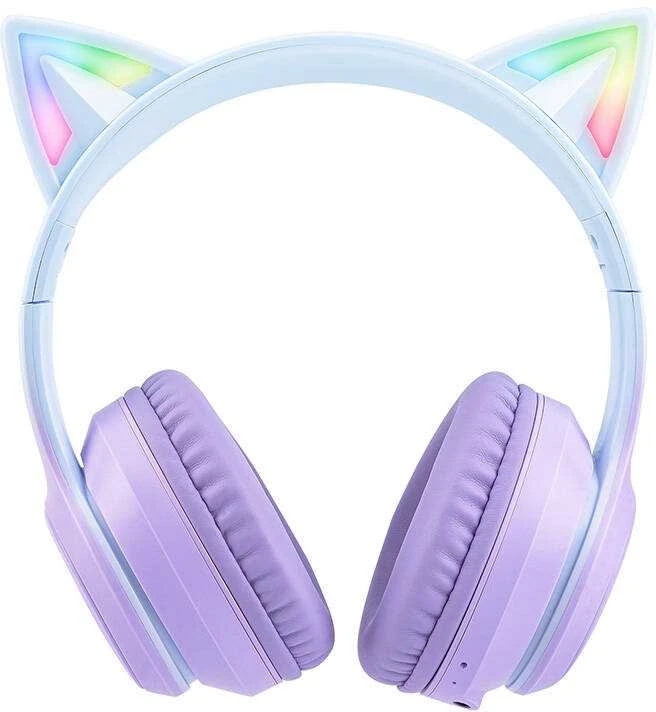 ONIKUMA B90 žaidimų ausinės (mėlyna/violetinė)