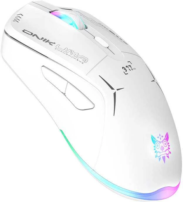 Onikuma su laidu žaidimų pelė CW917 balta