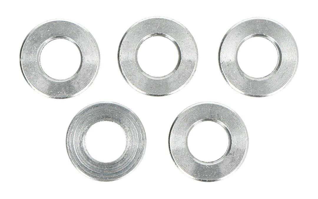 Grąžtas Openbuilds Aliumininis tarpiklis 6mm M5 - 5 vnt