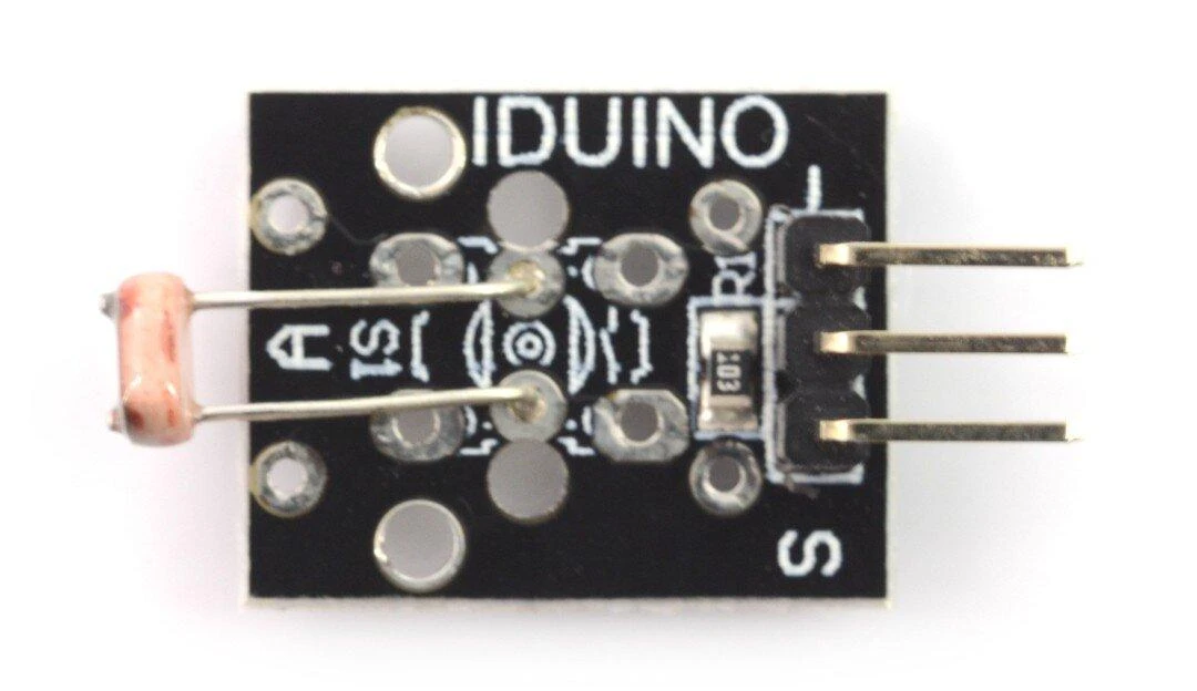 Iduino SE012 fotorezistoriaus modulis su kontaktais
